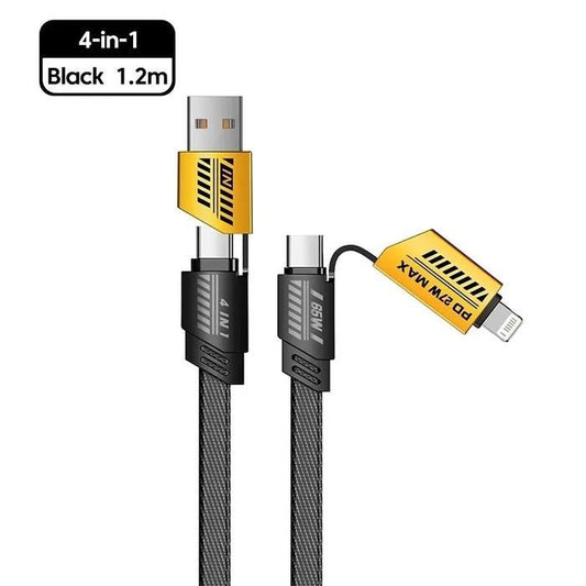Fast Charging Data Cable 4-in-1