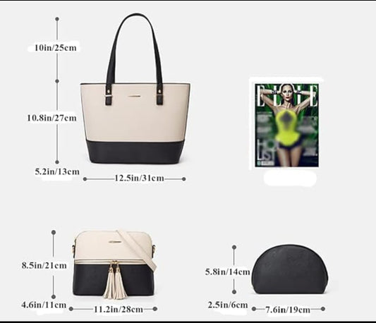 Jocose 3 Piece Bags